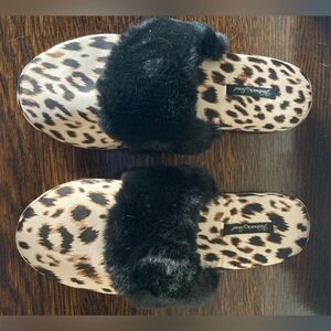 Victoria’s Secret leopard slippers
